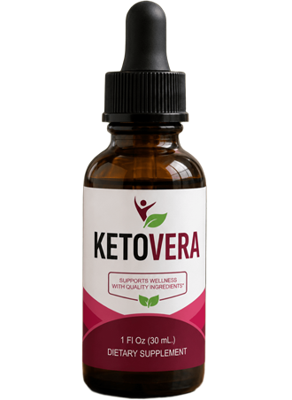 KetoVera natural metabolism support drops bottle