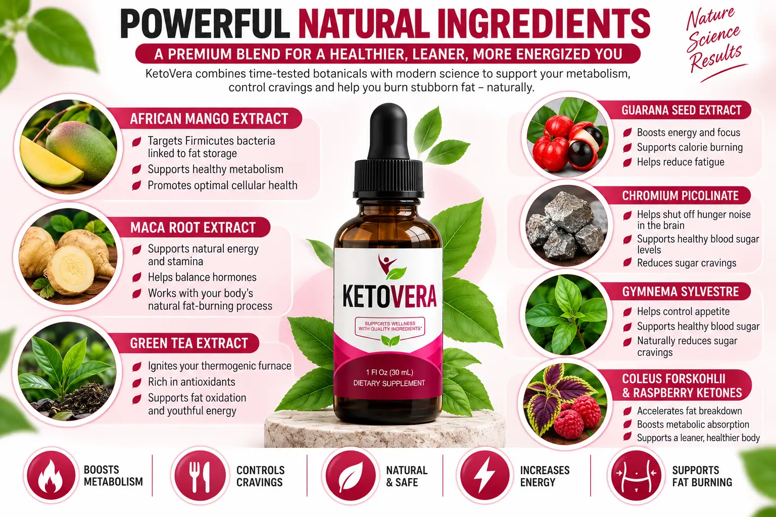 KetoVera ingredients breakdown